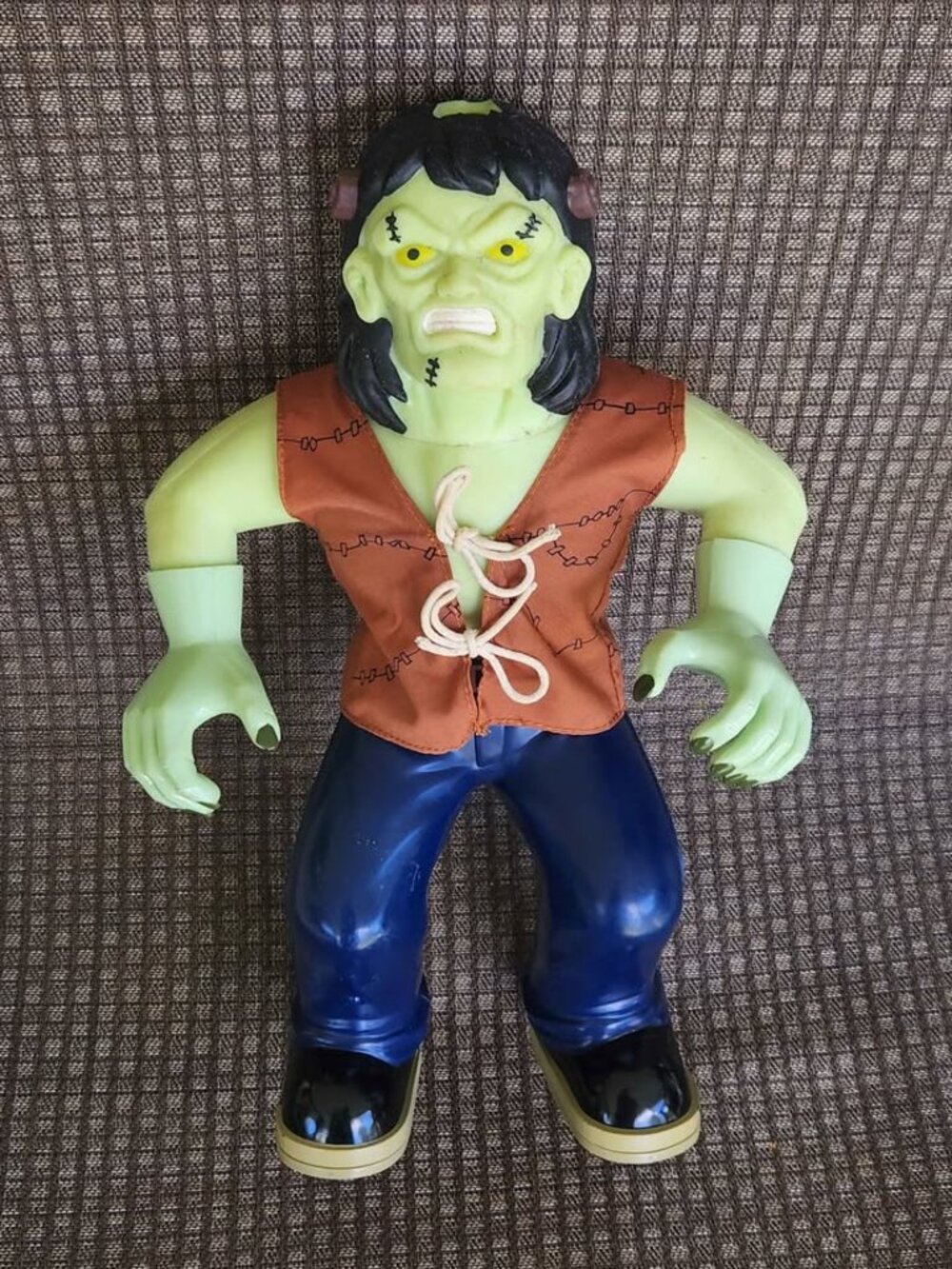 Stretch Screamer Frankenstein Monster Toy By Manley Quest